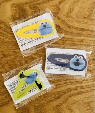 PUPPET SUNSUN 아크릴 헤어 클립