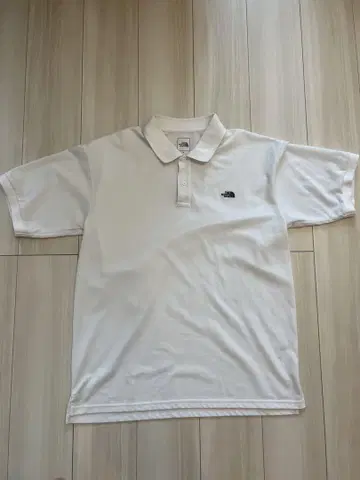 THE NORTH FACE 화이트 피케 셔츠 XL