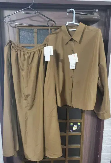 셔츠 스커트 셋업