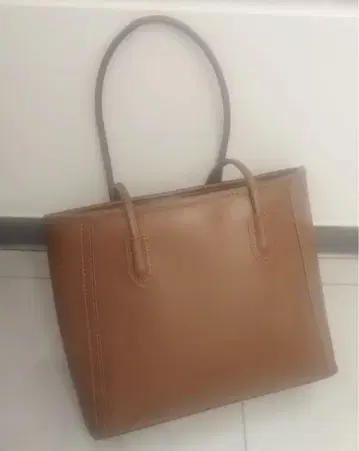 브라운 토트백 31*27cm