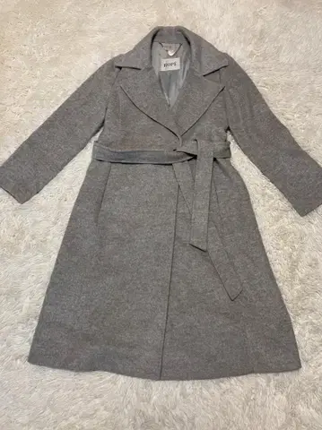 [새상품급] 로페 ROPE 캐시미어 혼방 울 코트 옷깃 2way