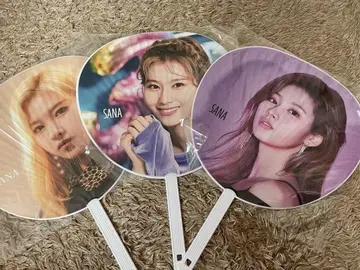 TWICE 사나 부채 세트