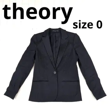 249 theory 블랙 테일러드 자켓 0