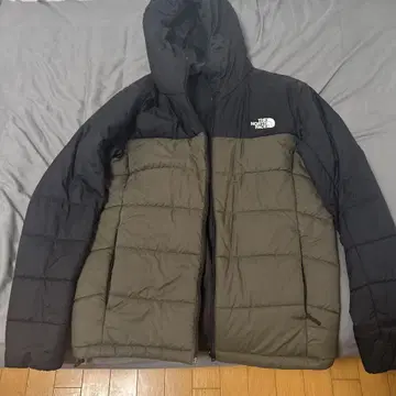 The North Face 다운 자켓 블랙/올리브