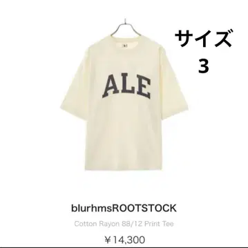 blurhms ROOTSTOCK 블럼스 루츠 스톡 티셔츠