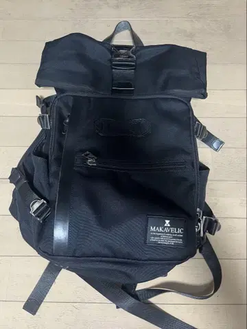 MAKAVELIC 블랙 백팩 새상품급
