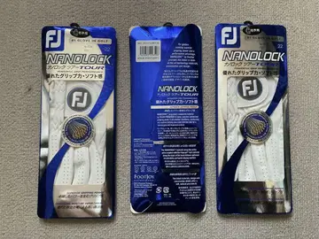 FootJoy NANLOCK TOUR 화이트 그로브 22 오른손용