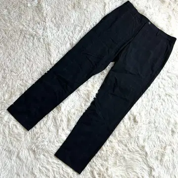 ZARA 자라 팬츠 캐주얼 체크 블랙 사이즈 M