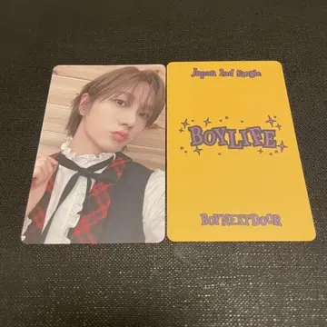 boynextdoor 선호 boyLife 타워레코드 럭드 트레이딩 카드
