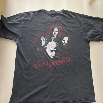 DISTURBED 밴드 T vintage