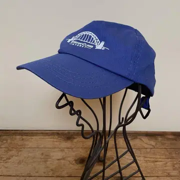 Vintage 기업 로고 캡 광고 캡 블루