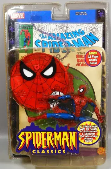 TOYBIZ CLASSICS 스파이더맨 (코믹 동봉) 6인치