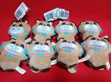 8점 산리오 동물 인형옷 마스코트 남코 한정판 한교동