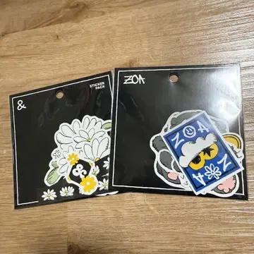 ZO&FRIENDS 팝업 ZOA 스티커 g-dragon