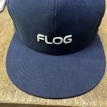 FLOG 네이비 캡 로고 자수