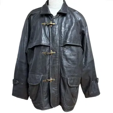 소가죽 REDSKINS 레드스킨스 파이어맨 자켓 가죽 블랙