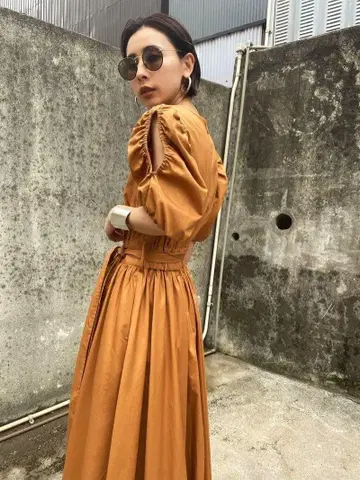 DONUTS SLEEVE DRESS AMERI vintage
