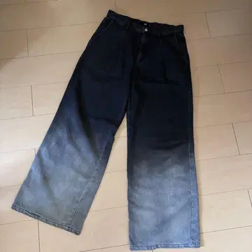 HARE 인디고 블루 플레어 데님 M 사이즈