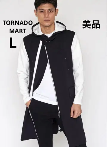 TORNADO MART 토네이도 마트 자켓 화이트 블랙