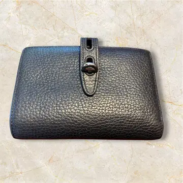 [FURLA] 새상품급 훌라 가죽 블랙 접이식 지갑