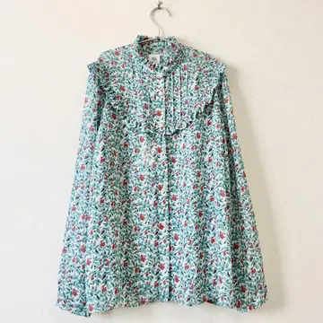 IENA LA BOUCLE 새상품 20SS 플라워 프린트 프릴 블라우스