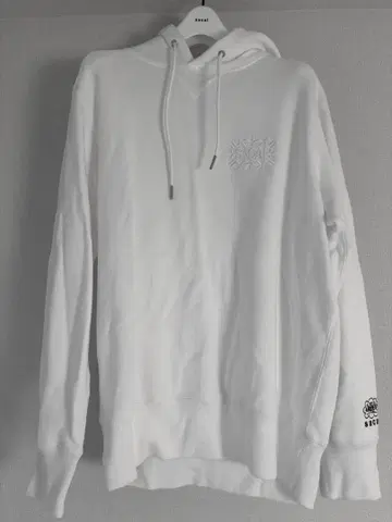 미사용 한정판 sacai 사카이 haze 자수 후디 후드티 화이트