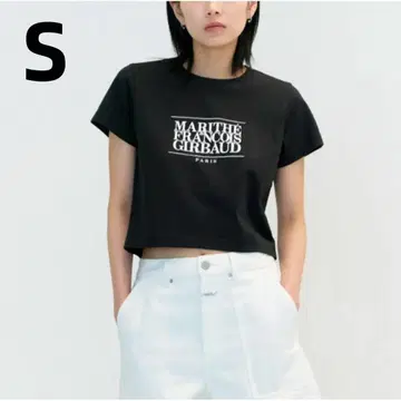 Marithe + Francois Girbaud 티셔츠 S 블랙