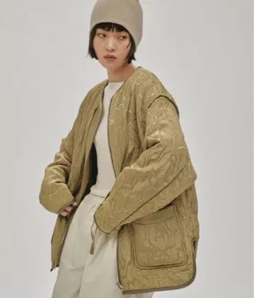 Jacquard Piping Blouson todayful 38