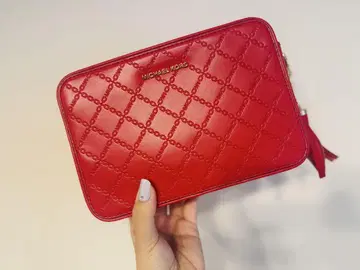 MICHAEL KORS 레드 숄더백