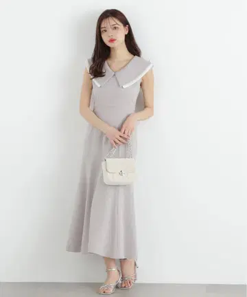 빅 칼라 머메이드 원피스