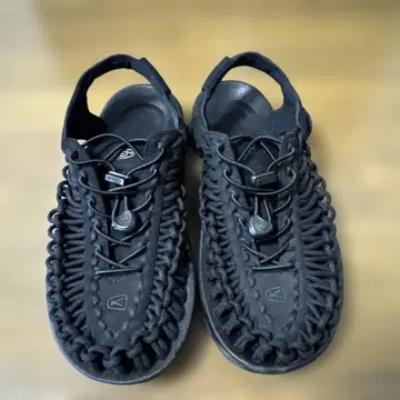 KEEN 24.5cm 블랙 UNEEK 킨 유니크 샌들