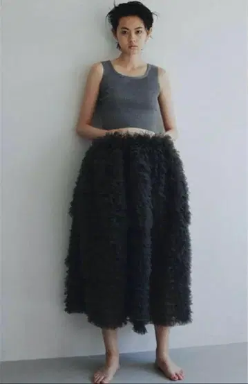 [정품] Bibiy DARLENE SHUSHU SKIRT 네이비