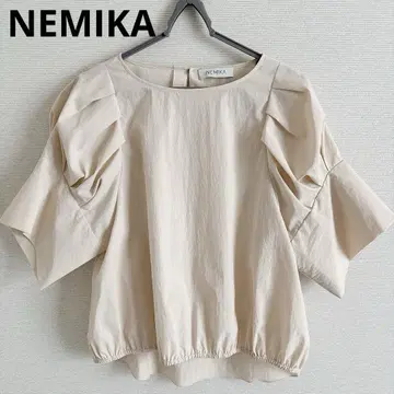 NEMIKA 네미카 셔츠 블라우스 벌룬 슬리브 S 사이즈