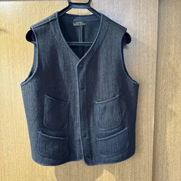 BROWN'S BEACH JACKET 차콜 베스트 40 사이즈