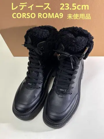 CORSOROMA9 레이디 숏 무스탕 부츠 미사용품