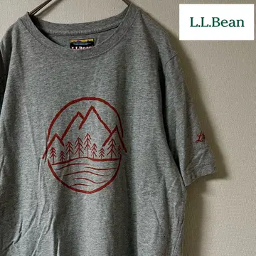 L.L.Bean (엘엘빈) 로고 티셔츠/L/그레이