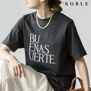 Noble RITA JEANS TOKYO 별주 로고 T셔츠 워셔블 일본제