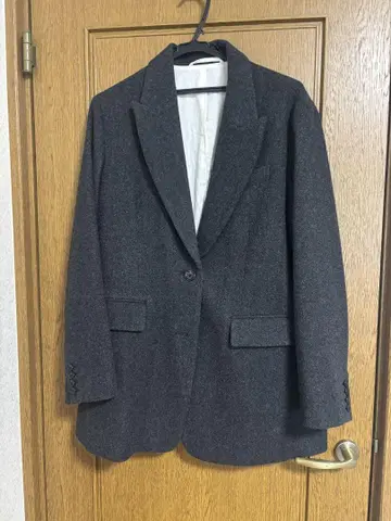 해쉬뉴앙스 울 테일러드 자켓 코트