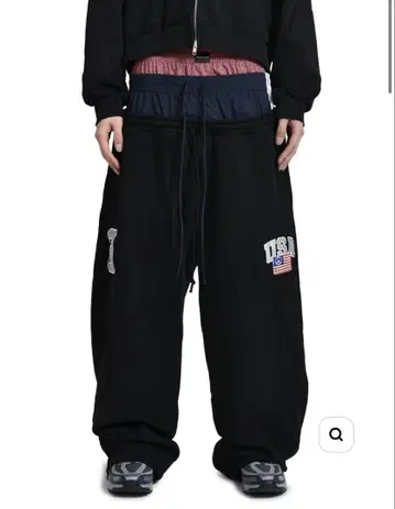 PROJECT G/R 3 LAYERED SWEAT PANTS 정품