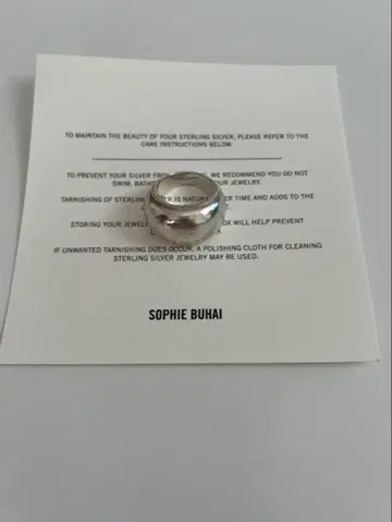 SOPHIE BUHAI 스털링 실버 반지