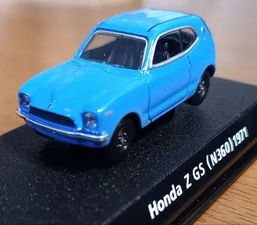 중고 자동차 모형 Honda Z GS (N360) 1971 파랑
