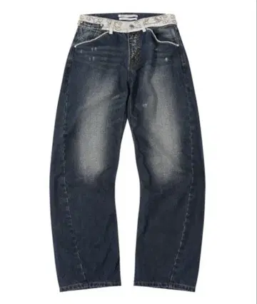 SCULPTOR Beaded Waist 데님 Pants 데님