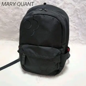 MARY QUANT 마리콴트 백팩 블랙 데이지 컨디션 최상