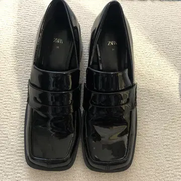 ZARA 스퀘어토 로퍼 / 23cm