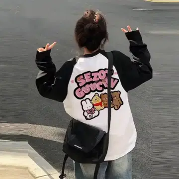 귀여운 T셔츠 긴팔
