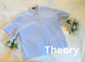 [ Theory ] 숏 슬리브 셔츠