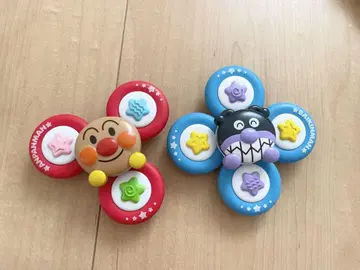 호빵맨, 세균맨 어디든  두뇌 육성 스피너 세트 조이팔레트