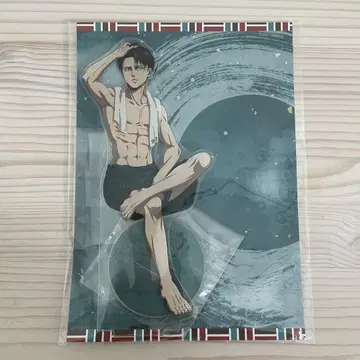 진격의 거인 리바이 극락탕 사우나 아크릴 스탠드 미개봉