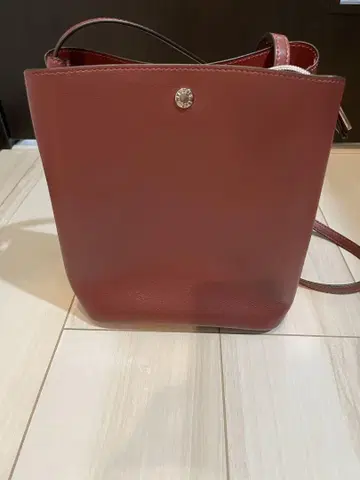 가죽 브라운 숄더백