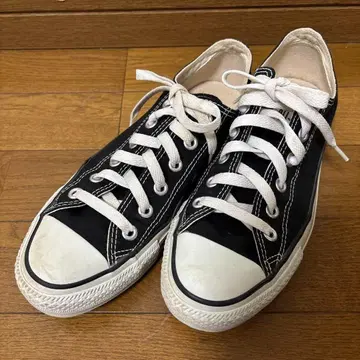 CONVERSE 컨버스 올스타 로우컷 블랙 24.5cm
